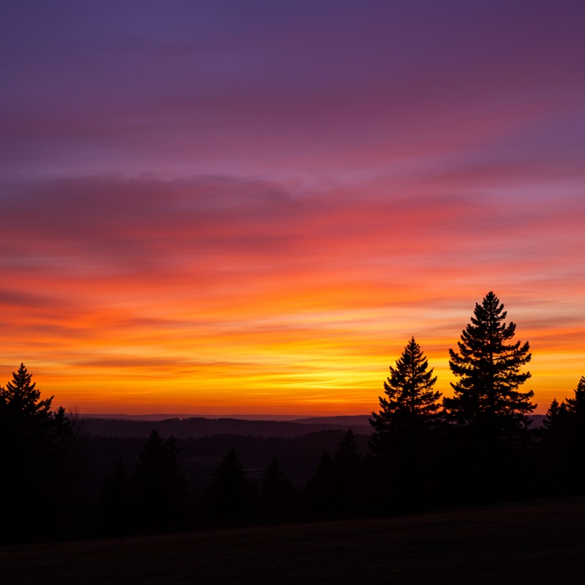 Fotografia del tramonto
