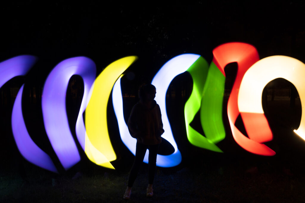 Tecnica del light painting